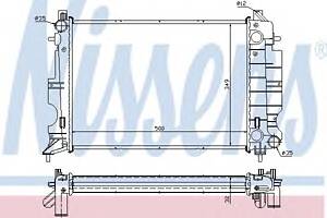 Радиатор охлаждения двигателя для моделей: SAAB (900, 900,900,9-3,9-3)
