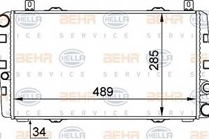 Радиатор охлаждения двигателя для моделей: SKODA (FELICIA, FELICIA,FELICIA,FELICIA,FELICIA)