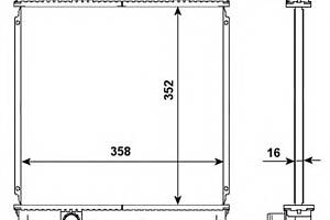 Радиатор охлаждения двигателя для моделей: SUBARU (JUSTY), SUZUKI (SWIFT,SWIFT,SWIFT)