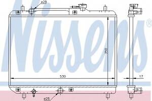 Радиатор охлаждения двигателя  для моделей: SUZUKI (BALENO, BALENO)