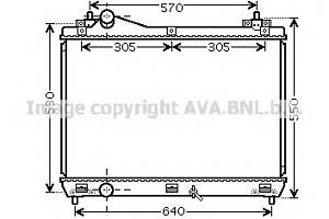 Радиатор охлаждения двигателя для моделей: SUZUKI (GRAND-VITARA)