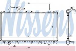 Радиатор охлаждения двигателя для моделей: SUZUKI (LIANA, LIANA)