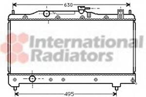 Радиатор охлаждения двигателя для моделей: TOYOTA (AVENSIS, AVENSIS,AVENSIS)
