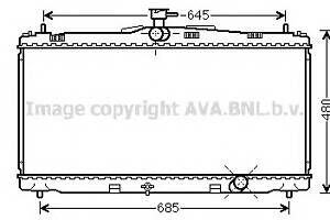 Радиатор охлаждения двигателя для моделей: TOYOTA (CAMRY)