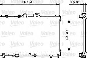 Радиатор охлаждения двигателя для моделей: TOYOTA (COROLLA, COROLLA,COROLLA,CELICA,COROLLA,COROLLA,COROLLA,COROLLA,CORO