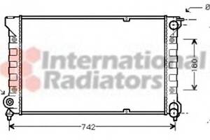Радиатор охлаждения двигателя для моделей: VOLKSWAGEN (SCIROCCO, GOLF,GOLF,JETTA)