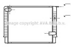 Радіатор охолодження двигуна для моделей: VOLVO (940, 940,940,960,960,740,760,760,740,940)