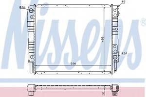 Радиатор охлаждения двигателя  для моделей: VOLVO (960, 960,960,960,S90,V90)