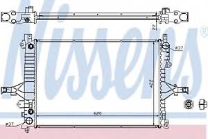 Радиатор охлаждения двигателя для моделей: VOLVO (S80)