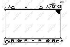 Радиатор охлаждения двигателя, SUBARU Forester 02-