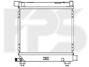 Радиатор охлаждения двигателя MERCEDES 124 1984-1996 (E-CLASS) Fps FP 46 A216