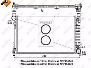 Радиатор охлаждения двигателя на C-Class, CLK-Class