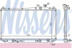 Радіатор охолодження двигуна Civic