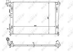 Радиатор охлаждения двигателя на Elantra, I30