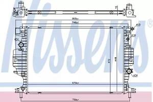 Радиатор охлаждения двигателя на Fusion, Mondeo, S-MAX
