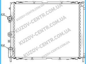 Радіатор охолодження двигуна RENAULT KANGOO 1997-2003
