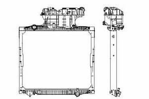 Радиатор охлаждения двигателя