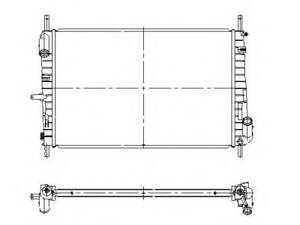 Радіатор охолодження Ford Mondeo 2.0TDCi 00-07