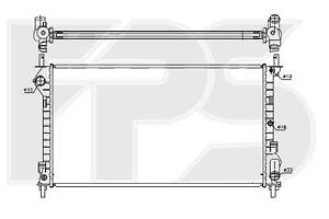 Радиатор охлаждения Ford Transit Connect 18i