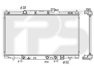 Радіатор охолодження HONDA CR-V 2002-2007 2.02.4 АКП Nissens