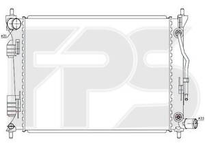 Радиатор охлаждения KIA RIO III 2011- 1,4 AT Nissens