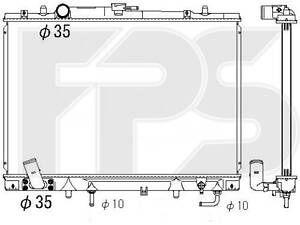 Радиатор охлаждения Mitsubishi Pajero Sport (K9_W)