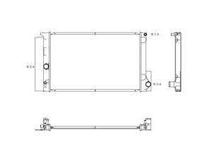 Радіатор охолодження на Auris, Corolla