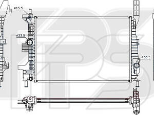 Радіатор охолодження на Focus