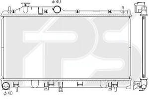 Радиатор охлаждения на Impreza