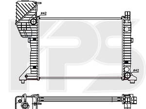 Радиатор охлаждения на Sprinter