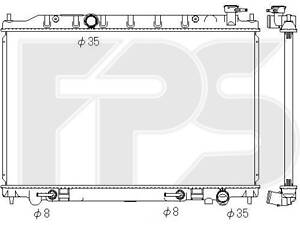 Радіатор охолодження Nissan Murano (04-)