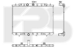Радіатор охолодження NISSAN X-TRAIL