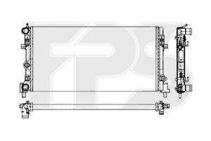 Радиатор охлаждения Skoda Rapid 12-