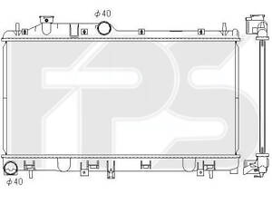 Радіатор охолодження SUBARU FORESTER
