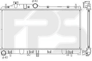 Радіатор охолодження Subaru Legacy 4 (03-)