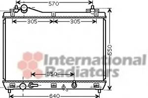 Радиатор охлаждения Suzuki Grand Vitara 20i, 05-