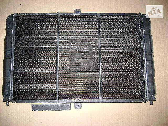 Радиатор охлаждения ВАЗ 2108, 2109, 21099 (1 рядный) (г.Оренбург). 2108.1301.010-02