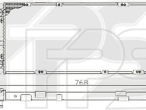 Радіатор охолодження Volkswagen Passat B2 (80-)