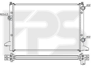Радиатор охлаждения VW PASSAT B4 1993- Nissens