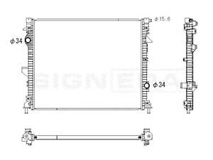 Радиатор охлаждения на Edge