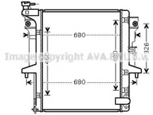 Радiатор охолодження (вир-во AVA)