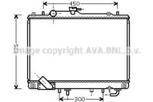 Радиатор охлаждения (выр-во AVAl)