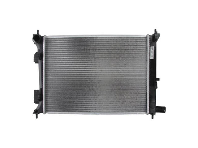 Радиатор охлаждения двигателя Hyundai Accent 2010-2024 Nissens 66756 - Фото 1