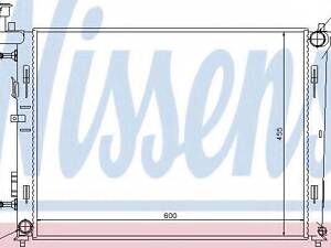 Радіатор охолодження двигуна NISSENS 67076 на HYUNDAI ELANTRA GT (GD)