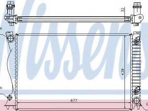 Радіатор охолодження First Fit NISSENS 60236A на AUDI A6 Avant (4G5, C7, 4GD)