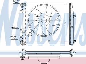 Радиатор охлаждения First Fit