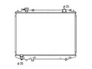 Радиатор охлаждения Ford Ranger 2.5TD2.9D 99-06Mazda B-serie 99-06 NRF 53567 на MAZDA PROCEED / DRIFTER (UN)