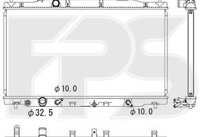 Радіатор охолодження на CR-V