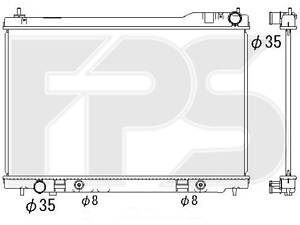 Радіатор охолодження на FX