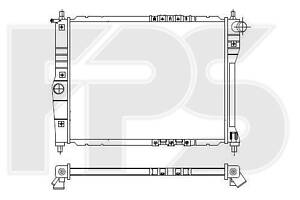 Радіатор охолодження на Lanos, Nexia, Nubira